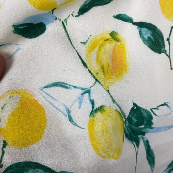 Joules Lemon Tree Print Kyra Tank Blouse Sz.10 NWT - Picture 14 of 15